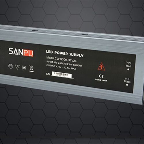 CLPS300g-H1V24防水开关电源24V12.5A户外LED灯箱发光字显示屏供