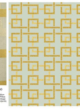 窗帘面料布料pJC206线条框4色可选