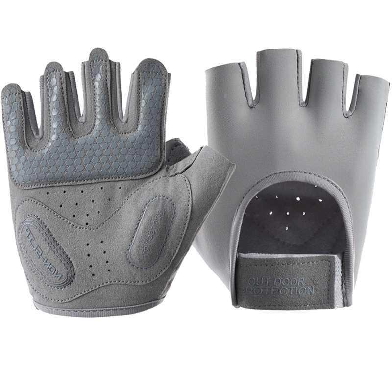 半指健身手套男女器械健身训练护手腕防滑防起茧运动瑜伽撸铁手套