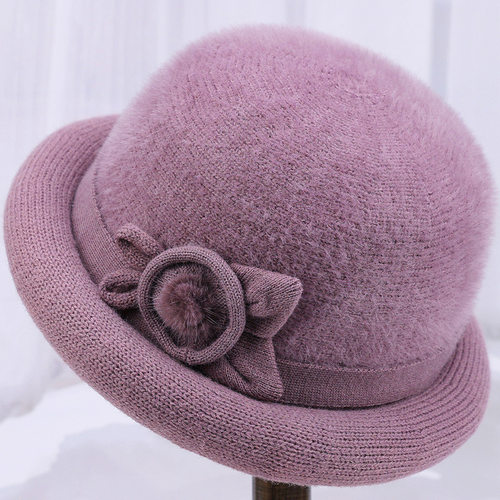 冬天中老年人帽子女加绒加厚保暖妈妈盆帽百搭老人奶奶老太太棉帽