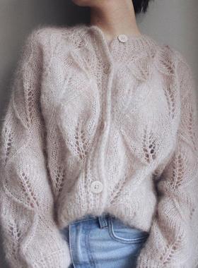 莲工房团织 NO.34【舒芙蕾】视频教程 叶子花马海 中文图解材料包