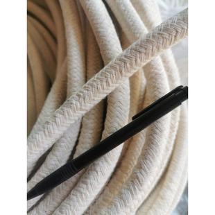 实心纯酒精灯灯芯 粗17mm 1cm 加粗加大 酒精灯芯棉灯芯 十米包邮