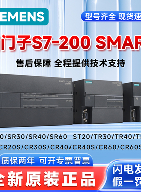 西门子全新原装正品PLC 200SMART ST20/SR30/ST40/SR60/SR20/ST30