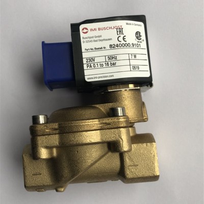 8241300.9101.230.50宝u硕电磁阀Buschjost隔膜阀DN20 3/4 NPT现
