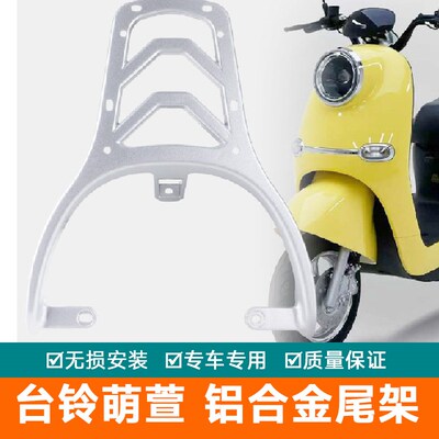 适用于台铃萌萱电动车尾架 TL1000DT-9C铝合金后T架尾箱货架后备