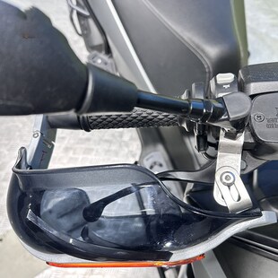 适用于隆鑫无极摩托车SR250GT铝合金手把挡风防风改.装件护手罩