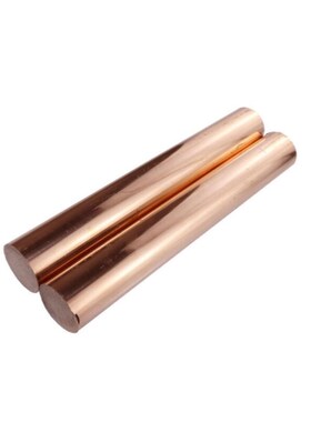 工孚T2紫铜棒红铜棒实心铜棒纯铜脚手架I用钢材单位根直径6mm1m