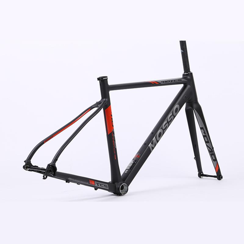 峰大MOSSO710TCS公路桶轴碟刹铝合金车架碳纤维前叉 宽胎700*38C