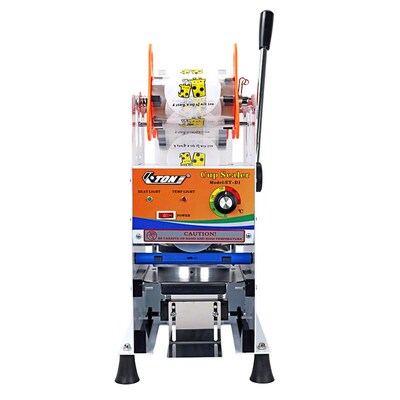 伊东ETON手动奶茶封口机商v用D1纸杯塑料杯饮料豆浆印尼出口封杯