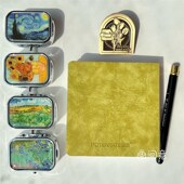 史明克白夜分装 水彩分装 盒水彩颜料便携水彩盒12色水彩画材套装