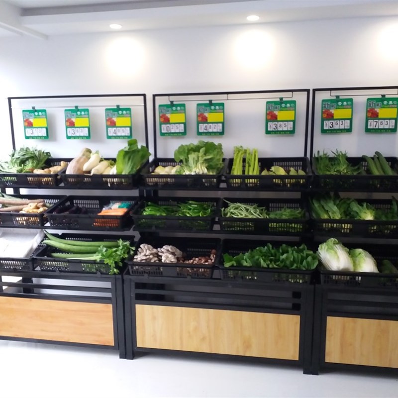 果蔬货架蔬菜架水果架精品蔬菜店水果店货架展示菜架超市水果货架