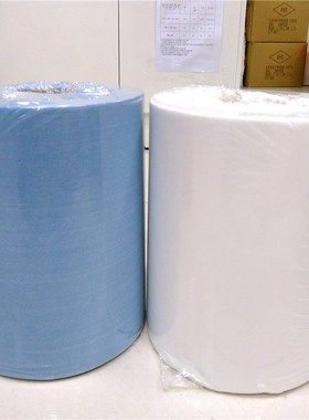 热卖白色无尘大卷纸无尘擦拭纸 吸油纸工业大卷纸 无纸屑品质保证