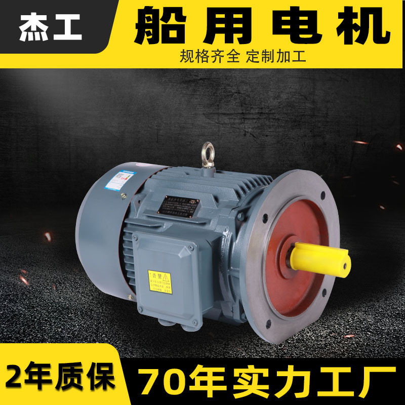 厂家直销舶马达 22/30kw55/75千瓦大功率船用电机 三相异步电动机
