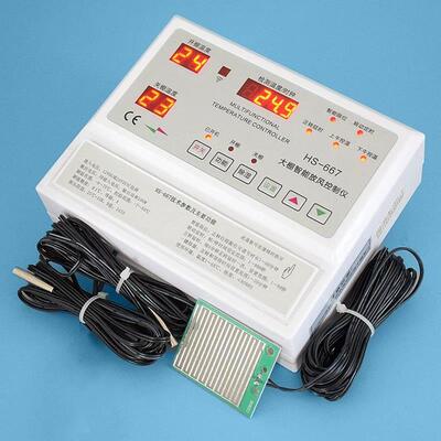 667大棚自电动放风机 直流24V自放动风温控器 动卷膜控制器