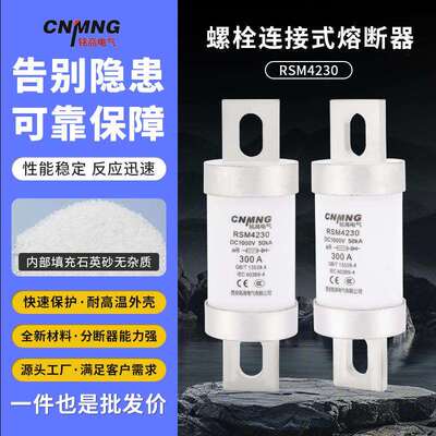 DC1000V/400A直流熔断器RS309充电桩专用直流熔断器RSM4230