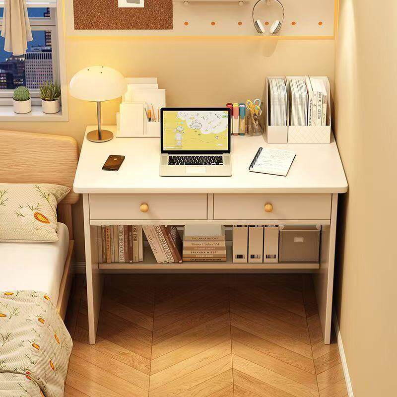 电脑台式桌单人小户型卧室带抽屉家用办公桌子小尺寸学习桌落地