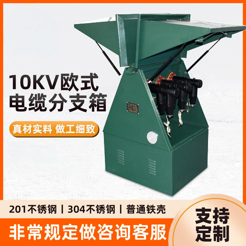 10kv-35KV户外高压电缆分支箱一进二三四五六出欧式不锈钢对接箱