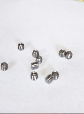 SUS304不锈钢内六角平/凹端M1.6紧定机米螺丝止付螺钉现货