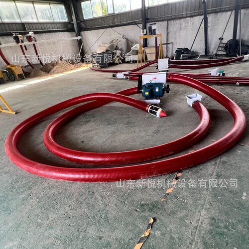 农用软管吸粮机抽粮机移动式干沙上料机大产量便携式螺旋吸谷机