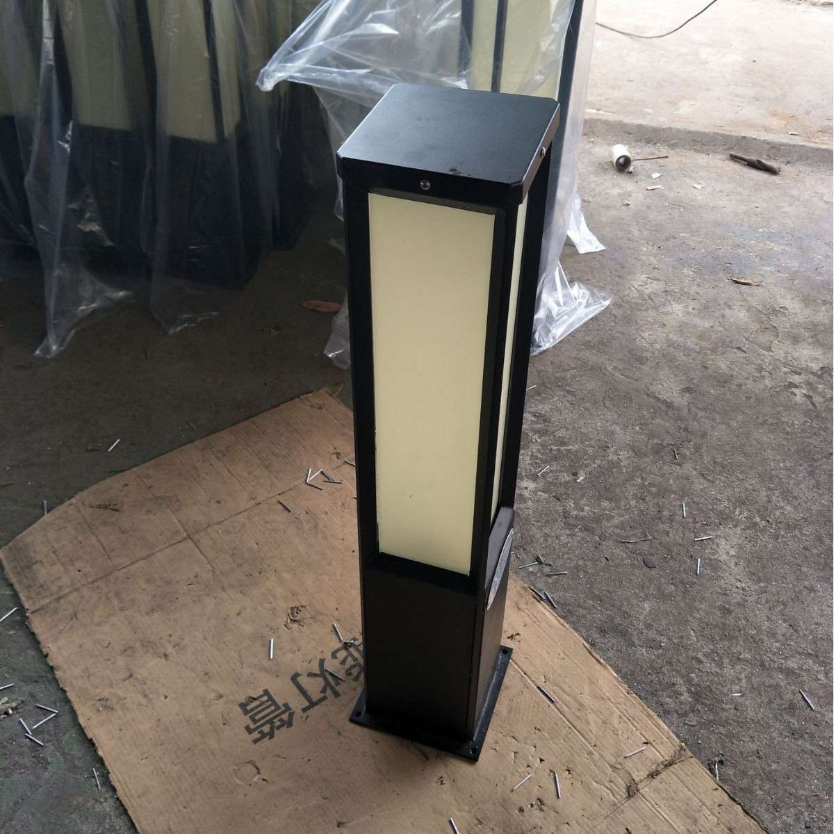 户外仿石草坪灯 小区防水石头园林灯 花园别墅灯景观庭院灯石頭燈