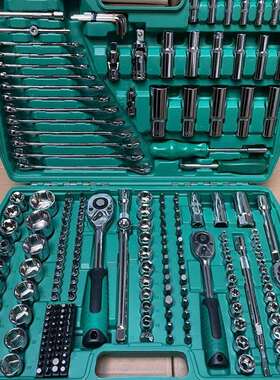 Z2J150件套汽修工具套装汽车维修组套套筒扳手组合工具维修工具修