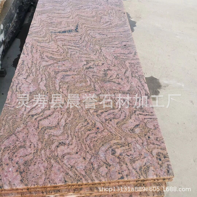 支持加工生产 火烧面 光面加州红龙花岗岩五彩石花岗岩石材窗台面