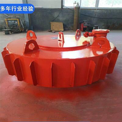 成德电磁自卸除铁器悬挂去铁装置吊挂式去铁器