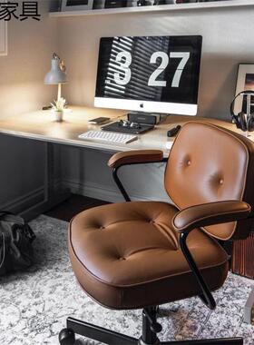 简约风椅子中古风久坐舒适可升降书桌学习Yla电脑椅办公椅可旋转