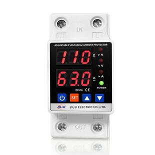 出口款可调自复式110V过欠压保护器限流器63A过流过压失压重合闸