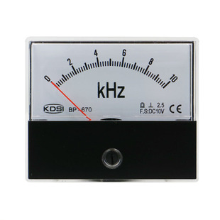 KDSI厂家供应指针直流电压表 频率表BP-670 DC10V 10kHz