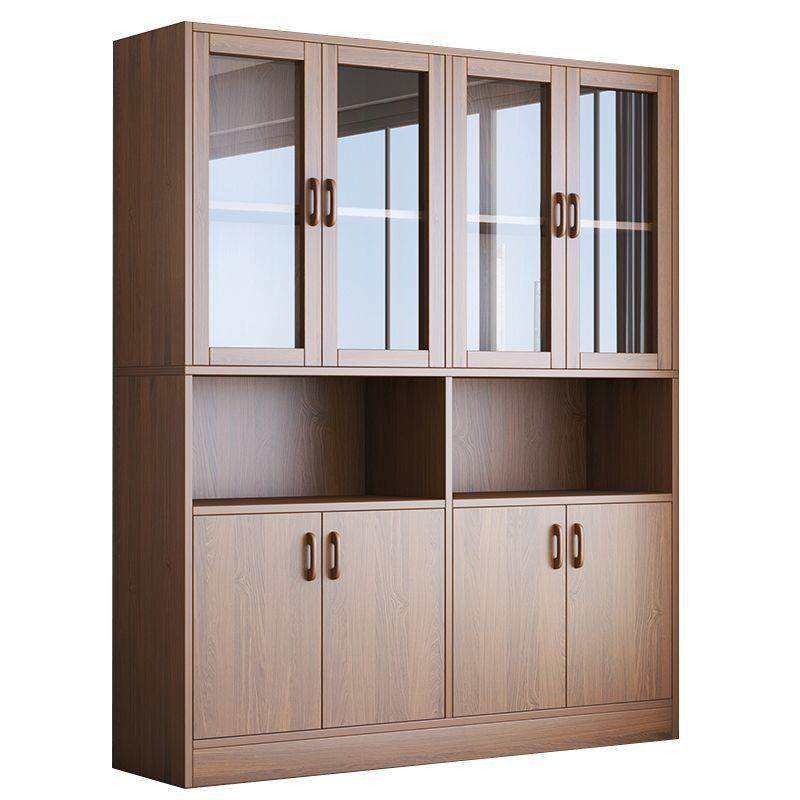 防尘书柜实木色简约现代客厅展示柜办公室落地文件柜家用带门,家装灯饰光源,其它灯具灯饰,淘宝优惠券,粉丝福利购,淘宝优惠卷