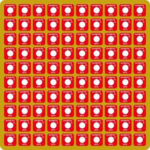 HQS-65不可逆温贴片铁路专用变色测温贴示温片测温纸整版100片