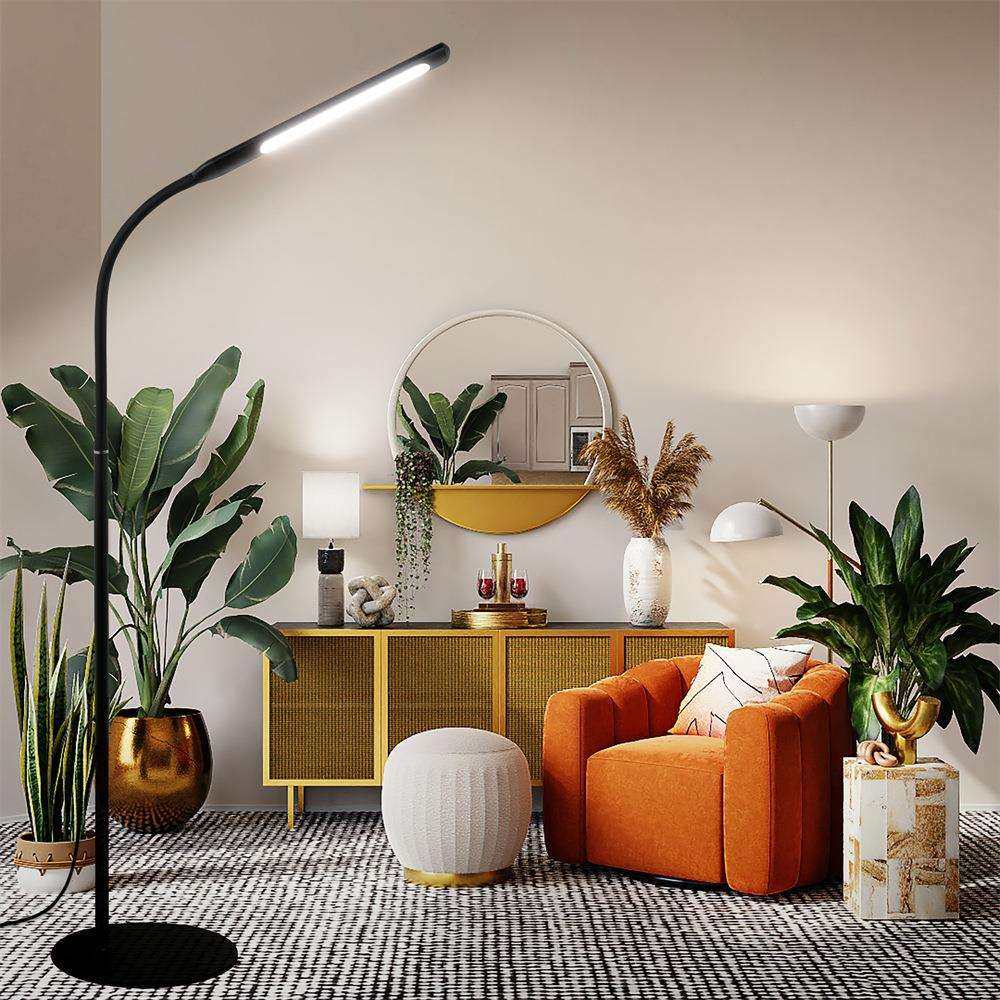 落地灯led护眼灯10档调光书房灯看书灯卧室床头灯遥控灯