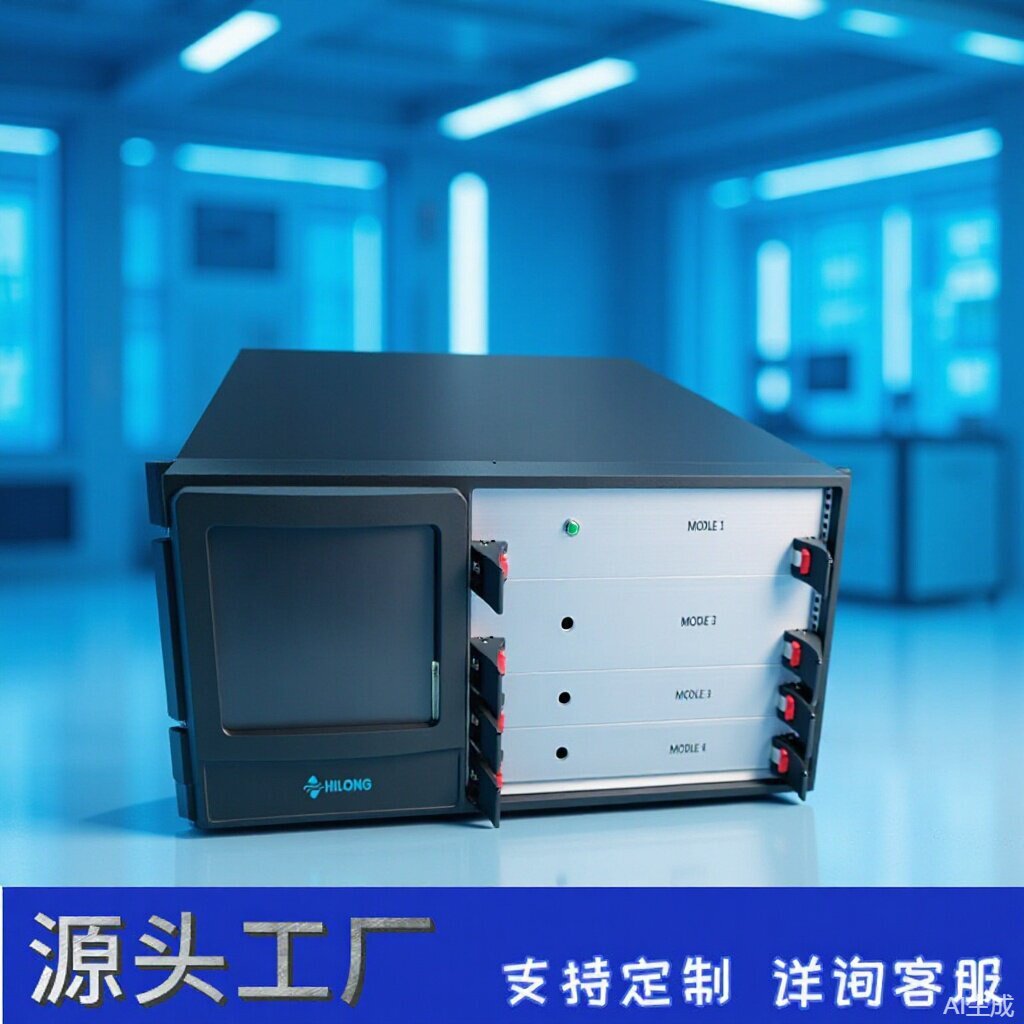 设计加工4U铝合金铝型材工控机温控屏机箱插箱非标CNC机床加工件图片