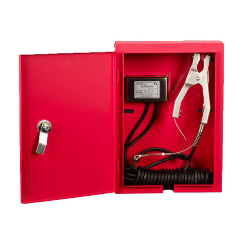 KD-1291固定式静电接地报警器槽车接地导出装置防爆静电接地仪