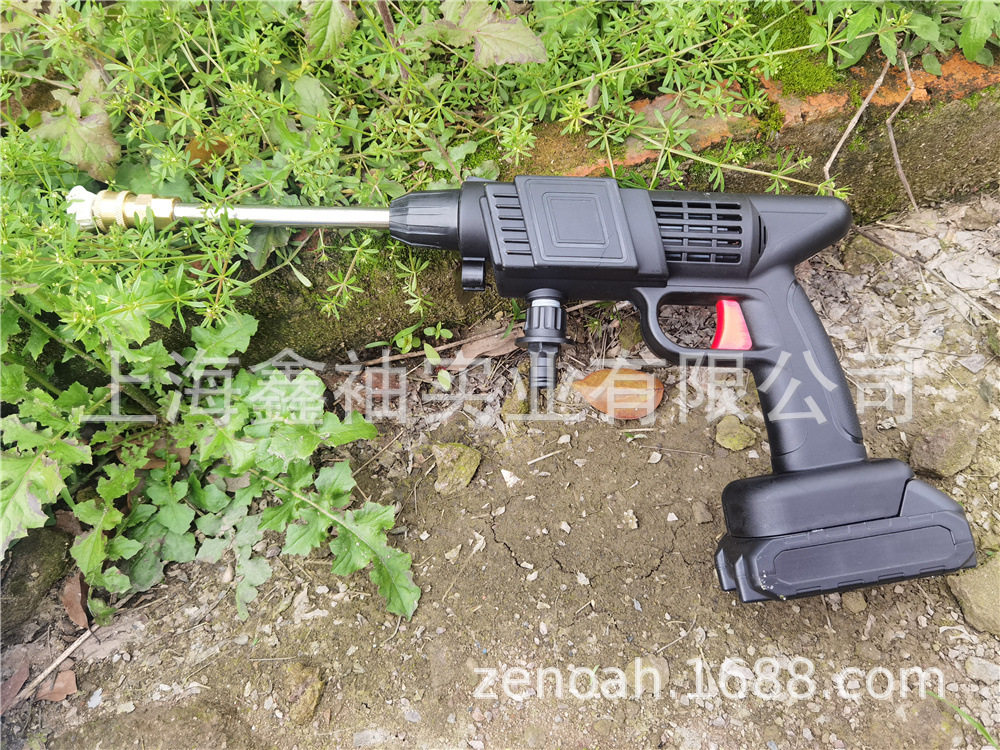捍绿锂电便携式洗车机手提洗车器高压水泵水枪清洗机