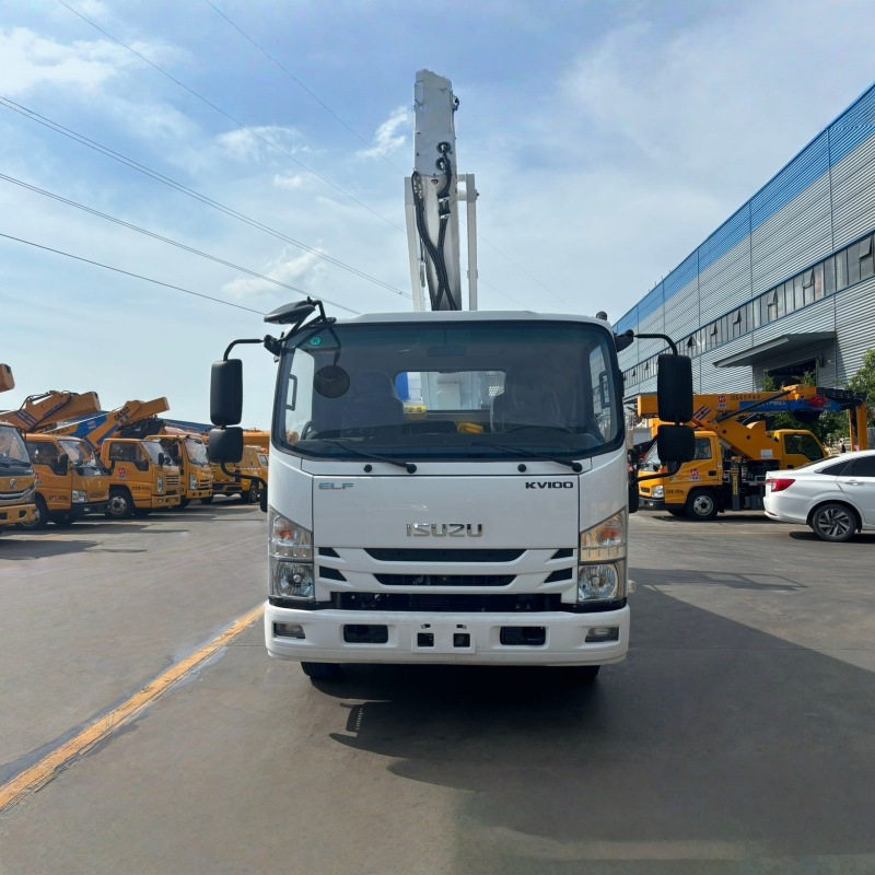程力华鑫23米五十铃KV100出口直臂高空作业车