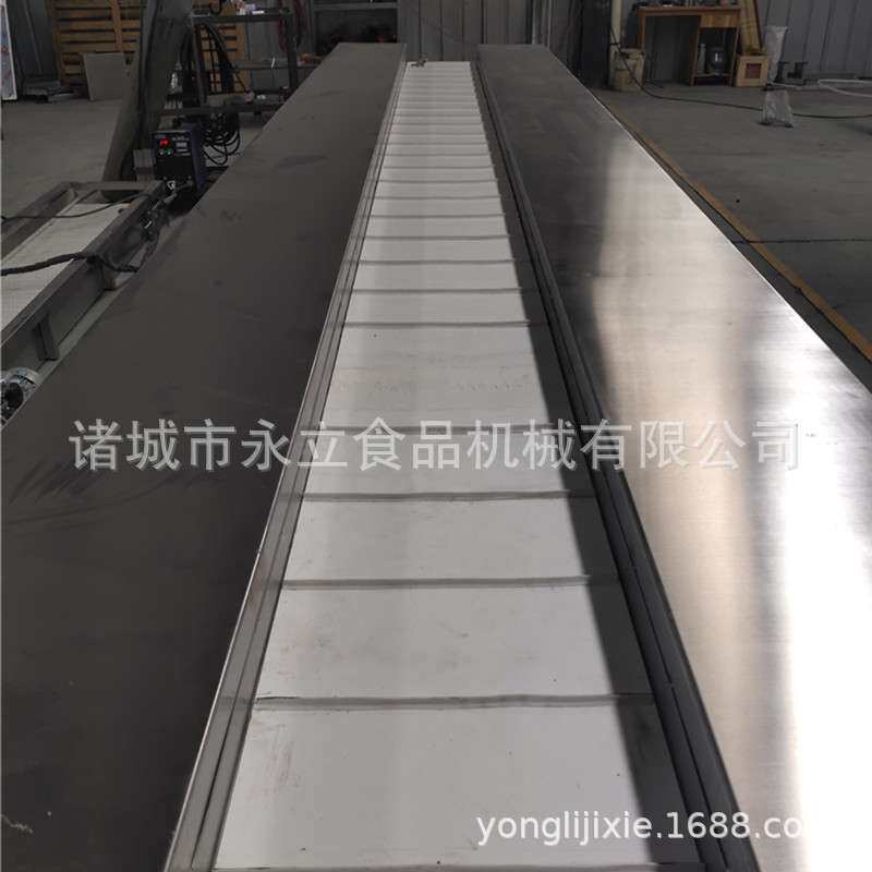 小龙虾挑拣线 不锈钢虾尾去头剥虾工作台 口味虾双层输送带厂家