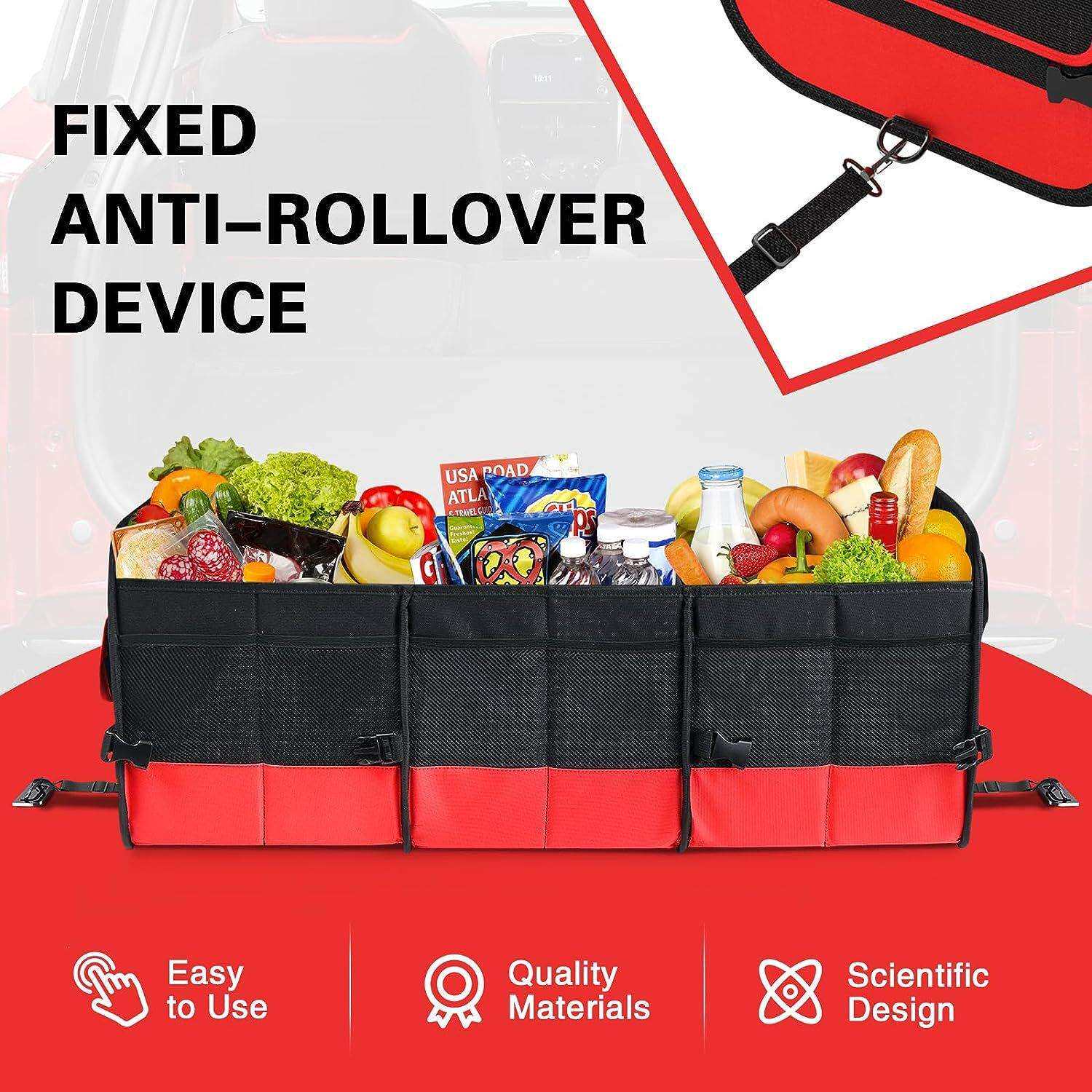 汽车后备箱收纳箱大容量可折叠储物箱防水防尘收纳盒