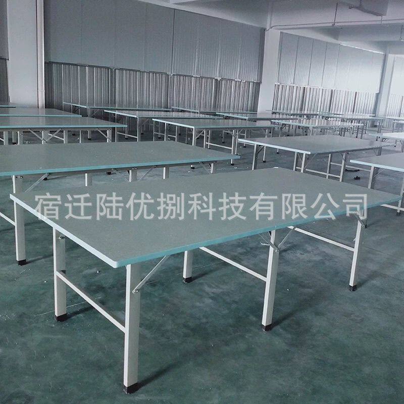 服装厂车间工作台光滑裁剪桌打包台检验桌查货台打包桌子打样台