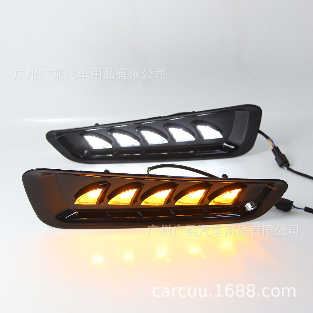 适用于F150猛禽日行灯18-21款福特F150日间行车灯LED转向灯
