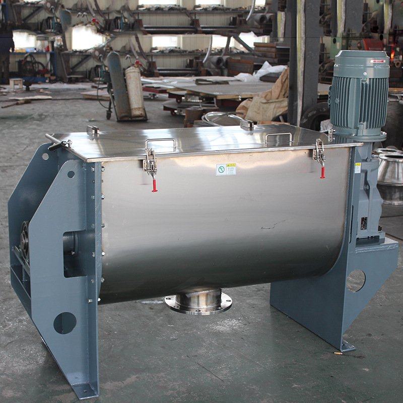 不锈钢食品化工粉剂螺带混合机卧式搅拌机 卧式螺带混合机变频,五金/工具,拌料机,淘宝优惠券,粉丝福利购,淘宝优惠卷