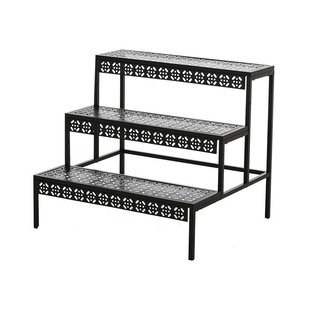 铁艺庭院户外多层花架落地式阳台三层置物架多肉室内阳台花盆架子