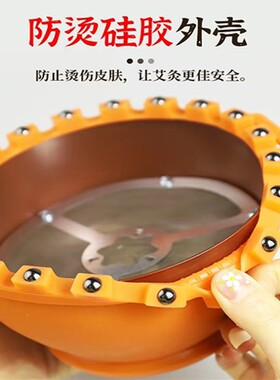 热销艾灸盒艾灸仪器家用磁疗宫廷C灸理疗腹部暖宫去湿驱寒燻蒸仪
