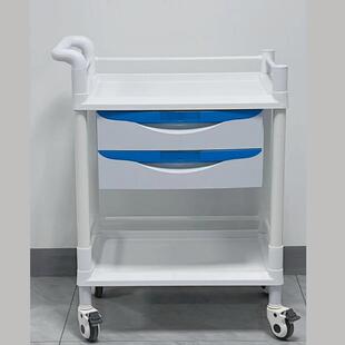 ABS送药车三色服药杯口服E药车护士推车发药盘早中晚