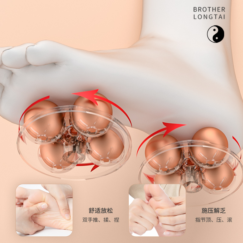 兄弟牌足浴盆全自j动智能按摩木纹泡脚盆家用洗脚桶电动加热BR686