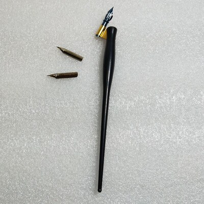 Englaish Oblique Calligraphy Dip Pen with 1 Dip Pen Holder 3