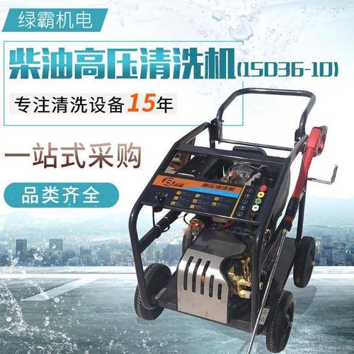 除锈柴油动力洗地机管道清洗机15D36-10C洗车机