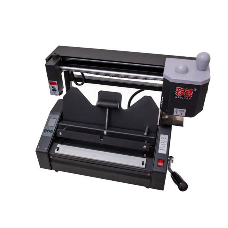 胶装机厂家供应无线热熔手动小型胶订机压痕机切纸机标书