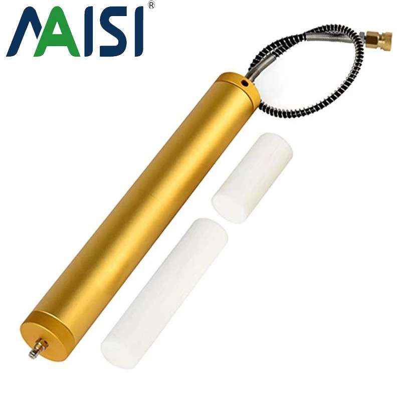 直销高压打气机专用油水分离器30mpa 带软管接头 棉芯过滤桶